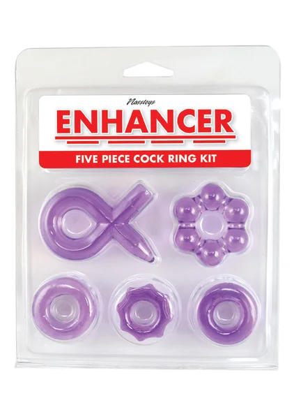 Enhancer Five-Piece Cock Ring Set — image 8 of 12