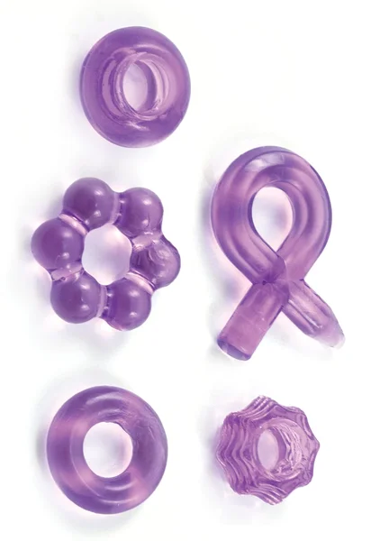 Enhancer Five-Piece Cock Ring Set — image 6 of 12