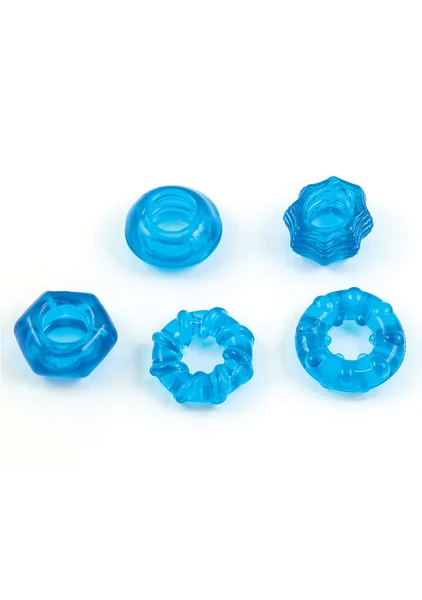 Enhancer Five-Piece Cock Ring Set — image 10 of 12