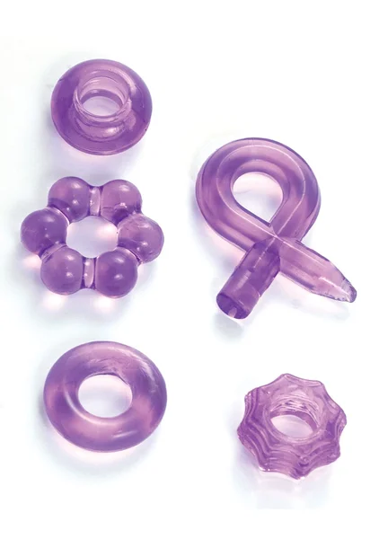 Enhancer Five-Piece Cock Ring Set — image 7 of 12