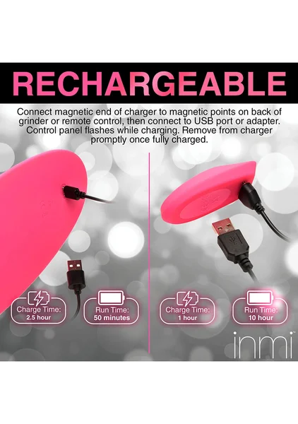 Spin 'N' Grind Rotating and Vibrating Silicone Grinder — image 8 of 10