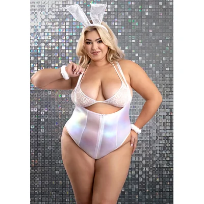 bunny hills 5 piece bunny costume set plus size