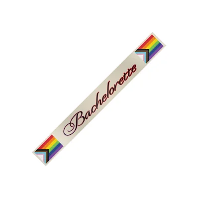 progress bachelorette sash