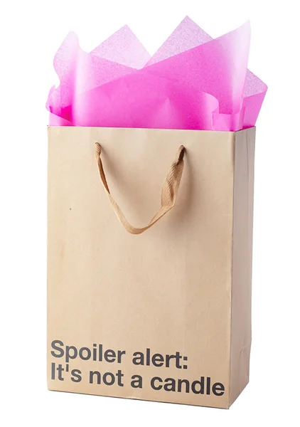 "Not a Candle" Gift Bag — image 2 of 3