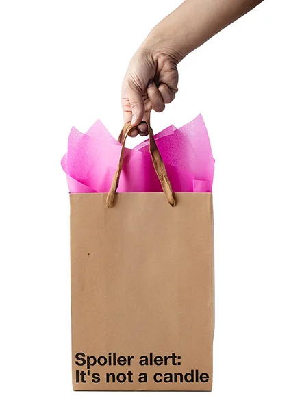 "Not a Candle" Gift Bag — image 3 of 3