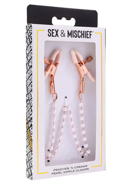 Peaches 'n CreaMe Pearl Nipple Clamps — image 2 of 2
