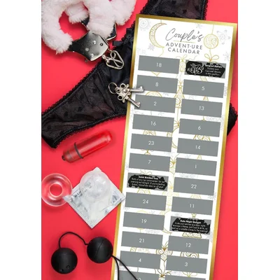 the couples advent ure scratch calendar