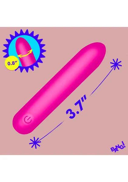 Bang! Tapered Flexible Silicone Bullet — image 5 of 12