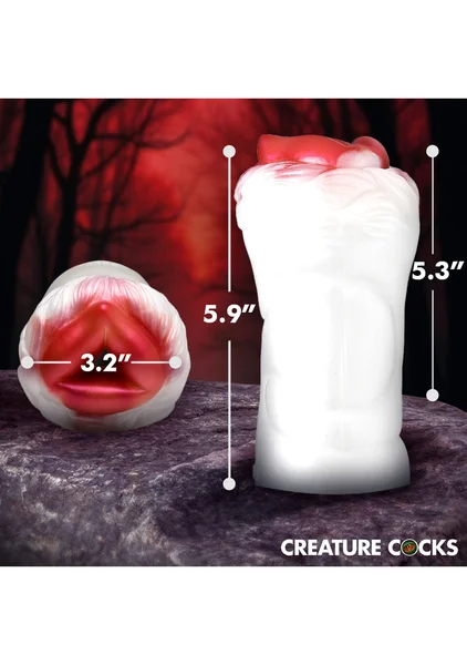 Creature Cocks - Snow She-Wolf Silicone Stroker — image 5 of 7