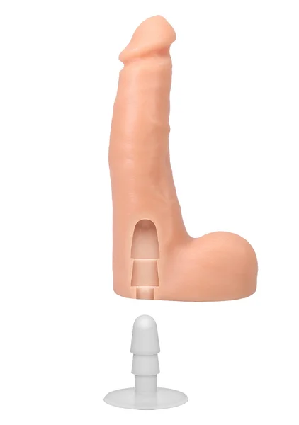 Signature Cocks - Maximo Garcia - 8.5 Inch ULTRASKYN Cock with Removable Vac-U-Lock Suction Cup — image 2 of 4