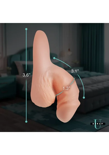 3.6" Silicone Packer Dildo — image 9 of 23