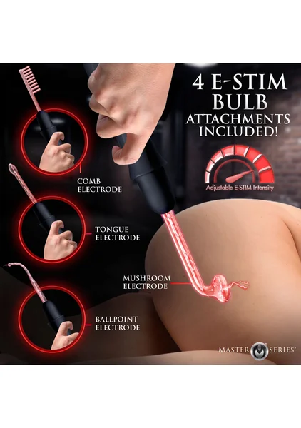Elektrawand Rechargeable Violet Wand with Attachments — image 4 of 15