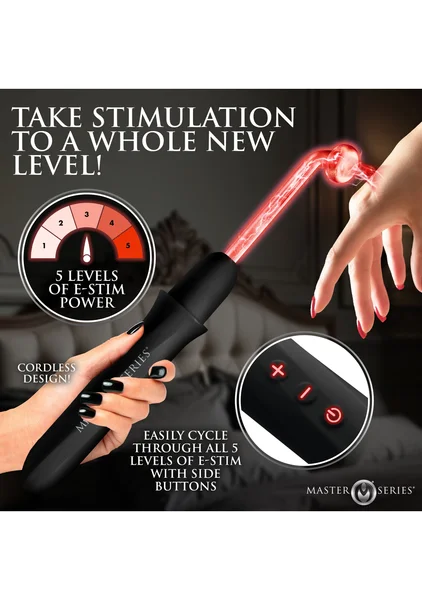 Elektrawand Rechargeable Violet Wand with Attachments — image 3 of 15