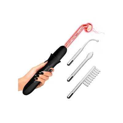 elektrawand rechargeable violet wand with attachments