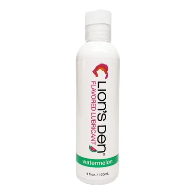 lions den watermelon flavored personal lubricant
