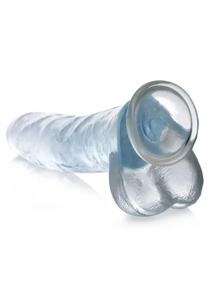 Jock C-Thru - 11" Clear Dong with Balls — image 3 of 6