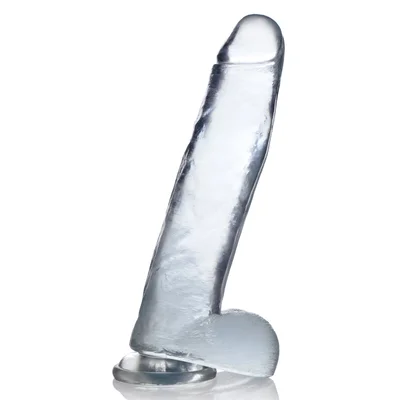 jock c thru 11 clear dong with balls