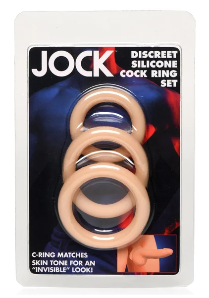 Jock Discrete Silicone Cock Ring Set — image 10 of 25