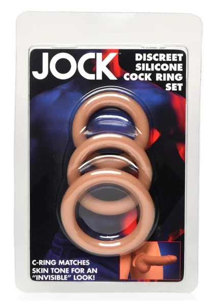 Jock Discrete Silicone Cock Ring Set — image 22 of 25