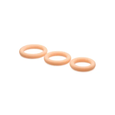 jock discrete silicone cock ring set