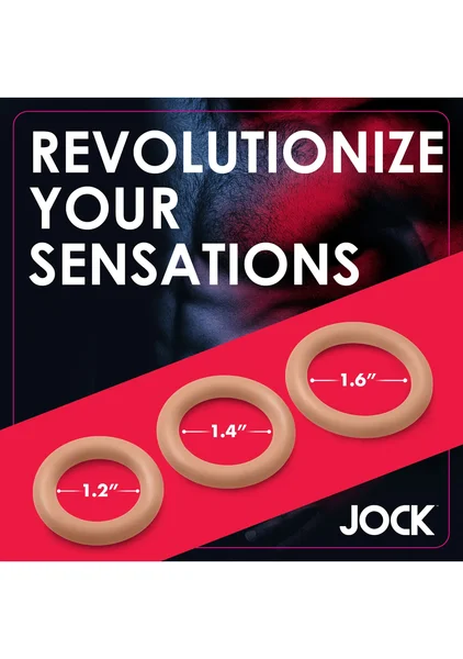 Jock Discrete Silicone Cock Ring Set — image 21 of 25