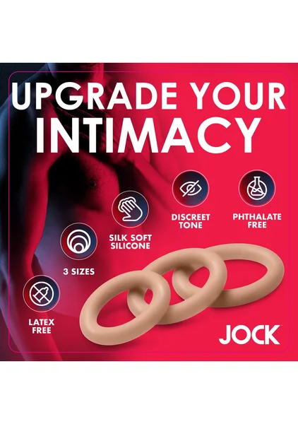 Jock Discrete Silicone Cock Ring Set — image 19 of 25