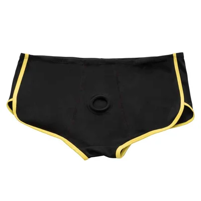 boundless black and yellow brief