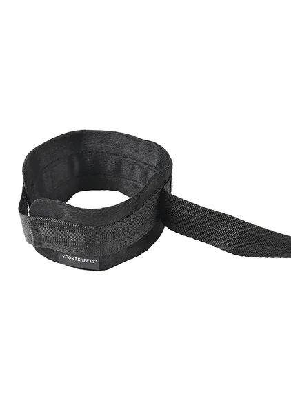Velvet Noir Adjustable Hog Tie and Cuff Set — image 5 of 9