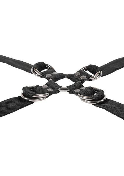 Velvet Noir Adjustable Hog Tie and Cuff Set — image 8 of 9
