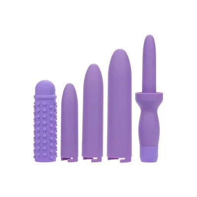 dr laura berman rechargeable dilators set of 4 locking sizes plus sleeve
