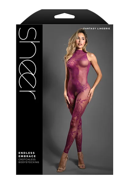 Endless Embrace Crotchless Bodystocking — image 3 of 7