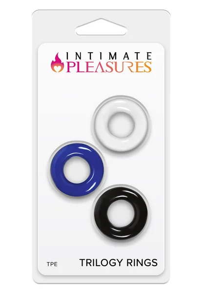 Lion's Den Intimate Pleasures Trilogy Cock Ring Set — image 2 of 3