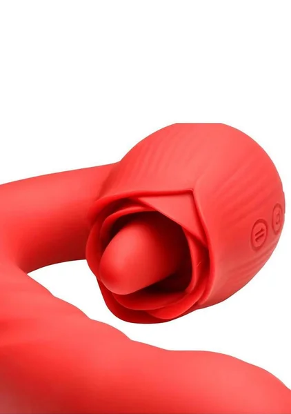 Bloomgasm Boom Bloom Thrusting and Licking Rose Vibrator — image 2 of 8