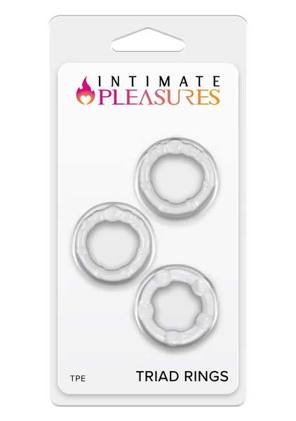 Lion's Den Intimate Pleasures Triad Cock Ring Set — image 2 of 3