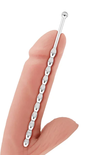 6" Stainless Steel Teardrop Urethral Sound — image 2 of 4