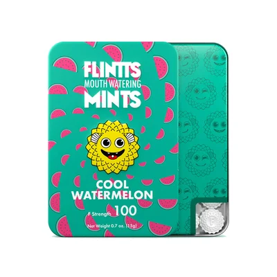 flintts mints cool watermelon f strength 100