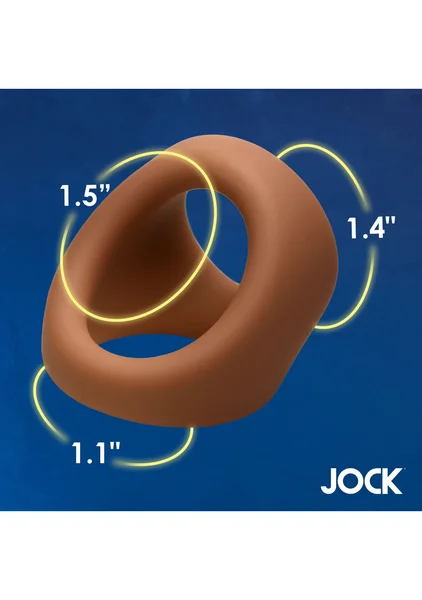 Jock Silicone Cock and Ball Ring — image 12 of 24