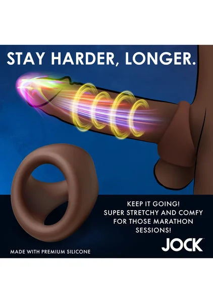 Jock Silicone Cock and Ball Ring — image 17 of 24