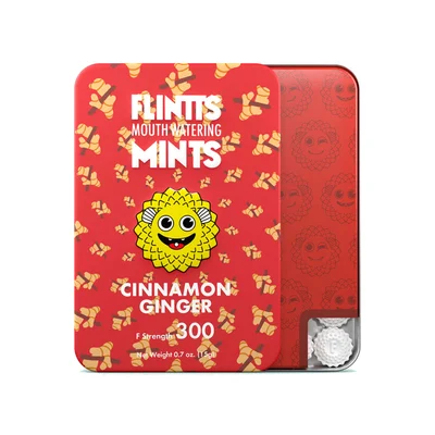 flintts mints cinnamon ginger f strength 300