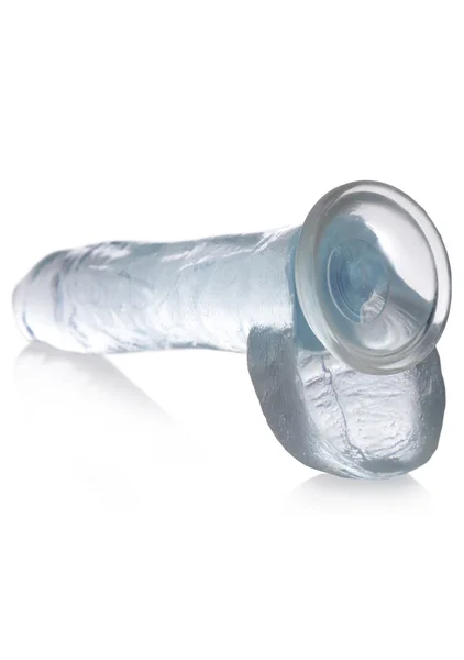 Jock C-Thru - 10.5" Clear Dong with Balls — image 3 of 6