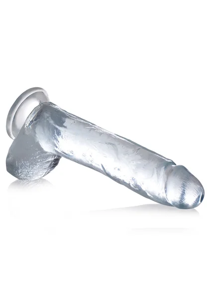 Jock C-Thru - 10.5" Clear Dong with Balls — image 4 of 6