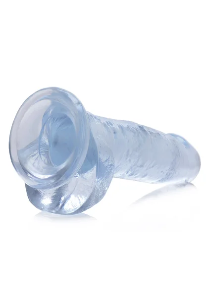 Jock C-Thru - 8" Clear Dong with Balls — image 3 of 6