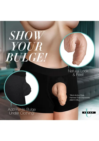 5.1" Uncut Silicone Packer Dildo — image 9 of 23