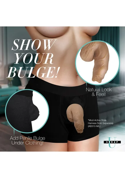 5.1" Uncut Silicone Packer Dildo — image 17 of 23