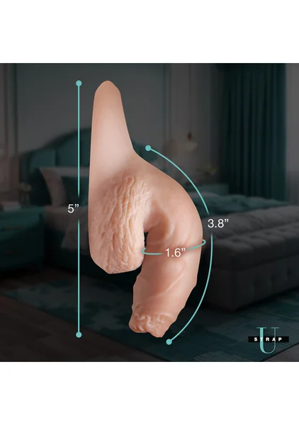 5.1" Uncut Silicone Packer Dildo — image 11 of 23