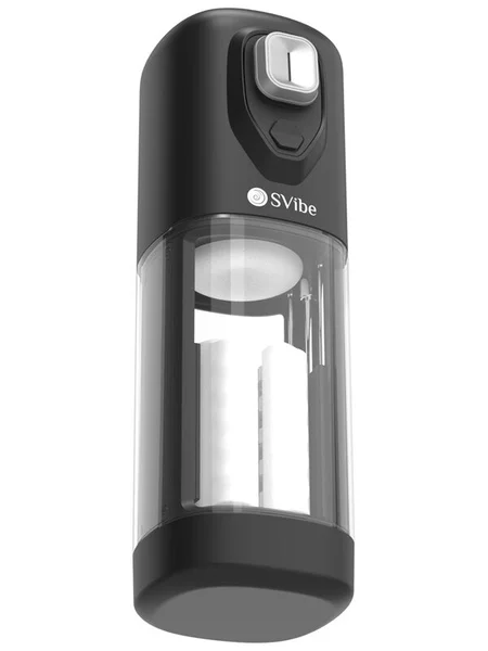 SVibe Ikon Volt Masturbator Transparent Black — image 3 of 3