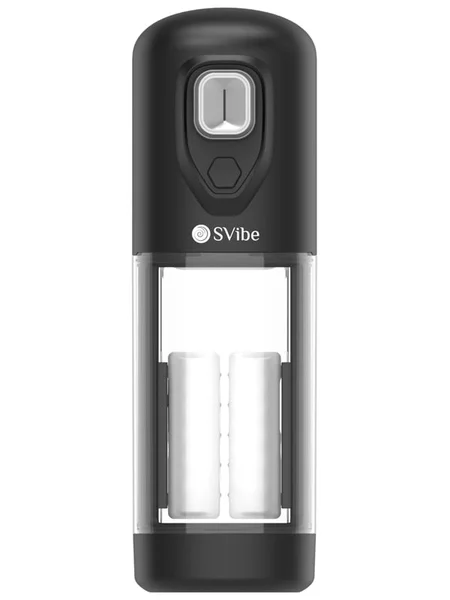 SVibe Ikon Volt Masturbator Transparent Black — image 2 of 3
