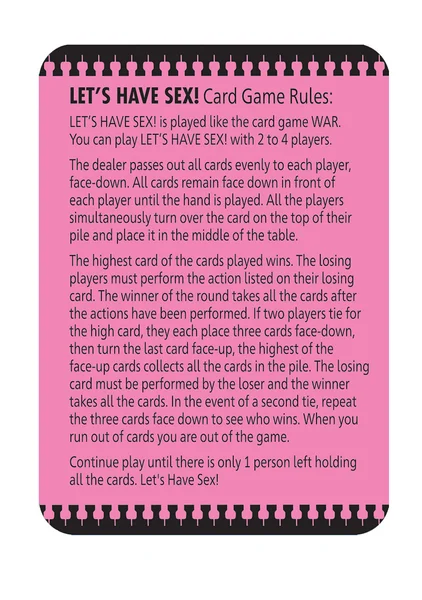 Let’s Have Sex Card Game — image 3 of 8