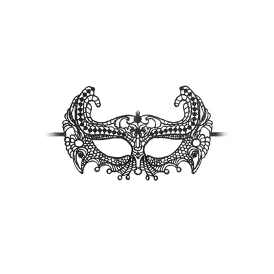 ouch lace eye mask empress