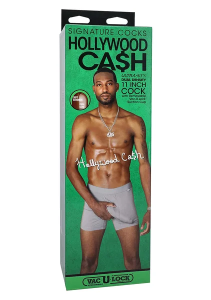 Signature Cocks - Hollywood Cash - 11 Inch ULTRASKYN Cock with Removable Vac-U-Lock Suction Cup — image 4 of 4